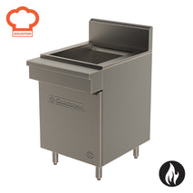 FRG24L | FLAT BOTTOM 610MM WIDE FISH FRYER | GAS