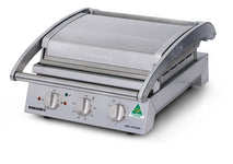 Roband Grill Station 6 slice, smooth non stick plates, 9.6 Amp