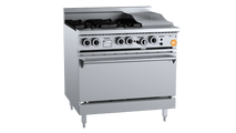 K+ Four Burner Oven With 300mm Grill Plate KOV-SB4-GRP3