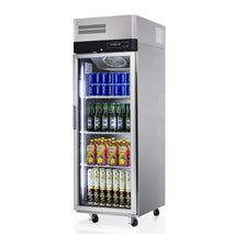 K-SERIES TOP MOUNT REFRIGERATOR . GLASS DOOR / KR25-1G(HC)