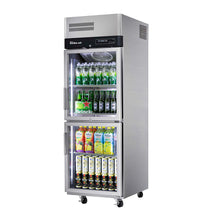 K-SERIES TOP MOUNT REFRIGERATOR . GLASS DOOR / KR25-2G(HC)