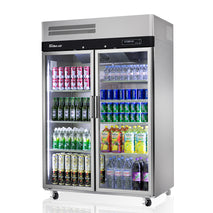 K-SERIES TOP MOUNT REFRIGERATOR . GLASS DOOR / KR45-2G(HC)