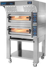 KING Series full refrectory stone Deck pizza Oven with Patented IWOS™ System - 4 x 34cm pizzas