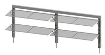 Support frame to hold 1 x  double sided grid to suit Mega Multifuction grills R4/1700 M