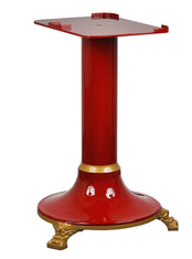 NOAW Red Traditional Flywheel Slicer Stand