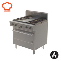 PF428 | 705MM (28”) STATIC OVEN RANGES | GAS