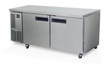 PG500 2 Solid Door 2/1 Underbench GN Fridge