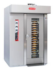 Rotor Wind 15/18 Tray roll in Rotating Gas Baking Oven - (40 x 60) Trays - Front Burner  - Burner System Sold seperately.