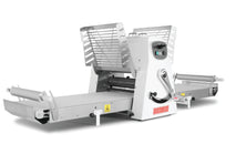 Sirio Benchtop variable speed pastry sheeter with 2 x 850mm belt lengths / 500mm belt width