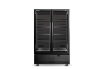 SKB1200N-A 2 Glass Door Display or Storage Fridge