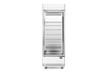 SKB600N-AC 1 Glass Door Display or Storage Fridge, Lit Sign