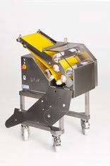 Schnitzel Master Compact Conveyor Tenderizer and Flattener with 200 kg/hr production.