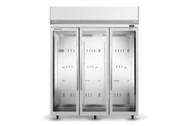 TMF1500N-Ice 3 Glass Door Upright Display or Storage Freezer