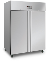 Upright Storage Freezer - 1300L - Gastronom - 2 Door - Stainless Steel