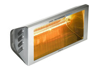 VARMATEC Seaside Single Infrared Heater with full stainless steel construction and heat resistant safety glass