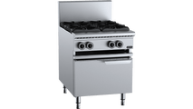 Verro Four Burner Boiling Top With Lower Working Height Cabinet Mounted VAWBT-SB4 CBM