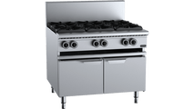 Verro Six Burner Boiling Top With Lower Working Height Cabinet Mounted VAWBT-SB6 CBM
