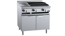 Verro Combination 300mm Grill Plate 600mm Char Broiler Cabinet Mounted VBT-GRP3-CBR6 CBM