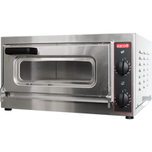 Vulcano Compact double deck oven with chamber size (400 W X 400 X 110)
