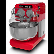 Miss Baker Pro - 4kg finished /10 Litre Double Arm Mixer, 5 speed, Red