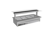 Culinaire Counter Line Bain Marie With Flat Glass Gantry