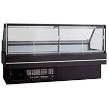 Square front glass hot deli display - DD2000SH