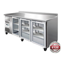 CM20G TROPICALISED Three Door Bar Fridge