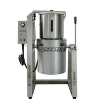 Free Standing 20 litre vertical high speed grinder with manual tilt and variable Control