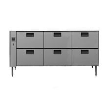 Jarrah - Six Drawer Remote Hiline Refigerator