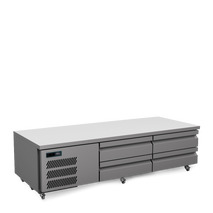 Under Broiler Counter - Four Drawer Self Contained Lowline Refigerator