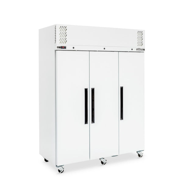 Ruby - Three Door White Colorbond Upright Storage Refrigerator – Super ...