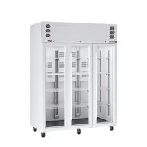 Ruby - Three Door White Colorbond Upright Display Refrigerator