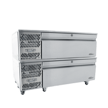 Vari Temp Drawer Hydrocarbon -  two drawer self contained variable temperture units - stacked