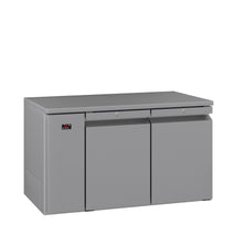 Opal - Two Door Stainless Steel Remote Under Counter Storage Refrigerator