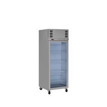 Diamond Star - One Door Stainless Steel Upright Display Refrigerator