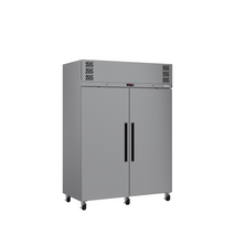 Diamond - Two Door Stainless Steel Upright Storage Freezer