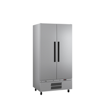 Quartz - Two Door Stainless Steel Upright Storage Refrigerator