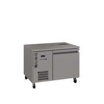 Emerald - One Door Stainless Steel Under Counter Refrigerator With Blown Air Well