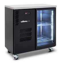 Cameo - One Door Black Colorbond Under Counter Display Refrigerator