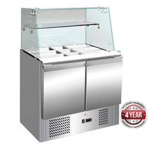 S900GC Compact Food Service Bar Two Door