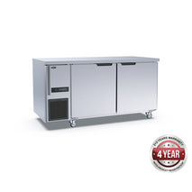 Stainless Steel Double Door Workbench Fridge - TS1500TN