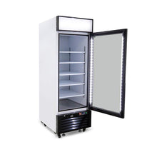 540 Litre Upright Single Glass Door Display Freezer